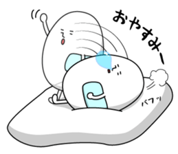 Cute roly poly egg 3 sticker #9719658