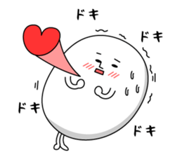 Cute roly poly egg 3 sticker #9719664