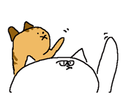 Japanese Orange Tabby Kitten sticker #9720153