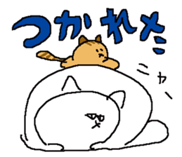 Japanese Orange Tabby Kitten sticker #9720184