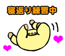 An event and growth of the baby sticker #9721402