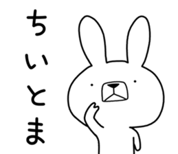 Dialect rabbit [banshu] sticker #9721867