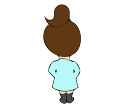 public girl  keiko koike sticker #9722552