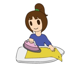 public girl keiko koike sticker #9722553