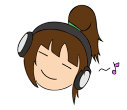 public girl keiko koike sticker #9722554