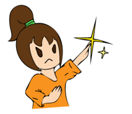 public girl  keiko koike sticker #9722555