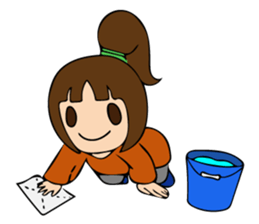 public girl  keiko koike sticker #9722556