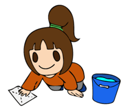 public girl keiko koike sticker #9722556