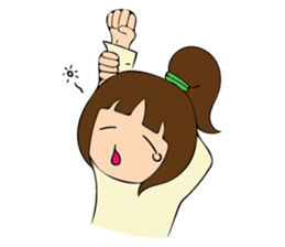 public girl  keiko koike sticker #9722562