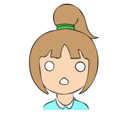 public girl  keiko koike sticker #9722563