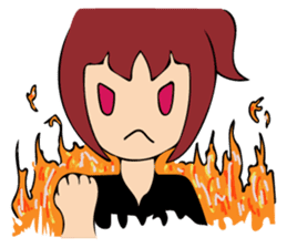 public girl keiko koike sticker #9722566