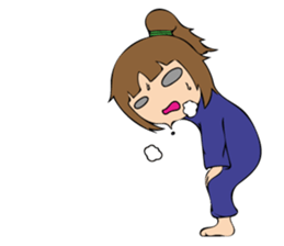 public girl  keiko koike sticker #9722567