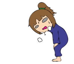 public girl keiko koike sticker #9722567