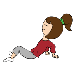 public girl  keiko koike sticker #9722568