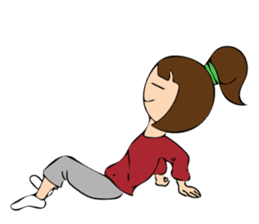 public girl keiko koike sticker #9722568