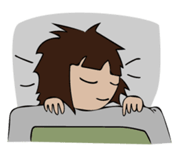 public girl keiko koike sticker #9722569