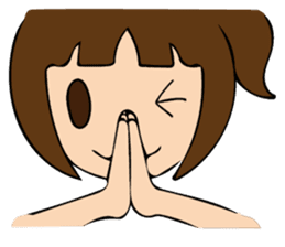 public girl keiko koike sticker #9722571