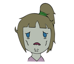 public girl  keiko koike sticker #9722575