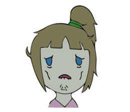 public girl keiko koike sticker #9722575