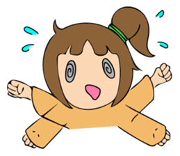 public girl  keiko koike sticker #9722578