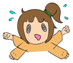 public girl keiko koike sticker #9722578