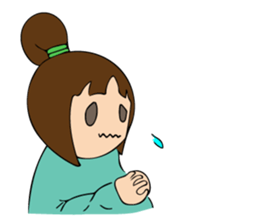 public girl  keiko koike sticker #9722579