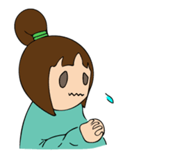 public girl keiko koike sticker #9722579