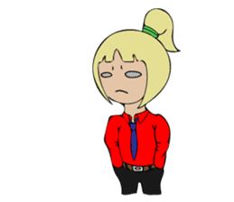 public girl keiko koike sticker #9722580