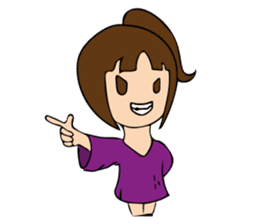 public girl keiko koike sticker #9722588