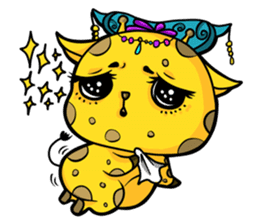 Pet apartment 2-Ancient Tiger& Giraffe sticker #9722740