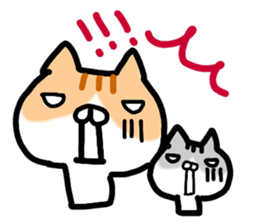 sticker of cat brother sticker #9722804