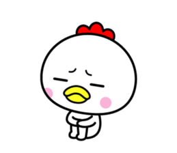 Pleasant bird 2 sticker #9722905