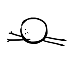 The child stares at my face. sticker #9723063