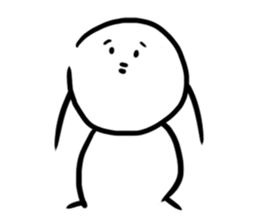 The child stares at my face. sticker #9723066