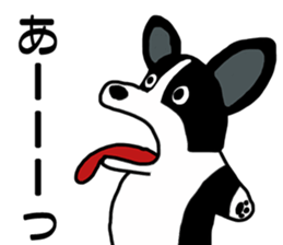 Happy corgi 2 sticker #9723322