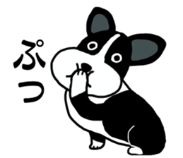 Happy corgi 2 sticker #9723335