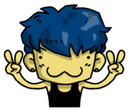 My name is Naoto sticker #9723376