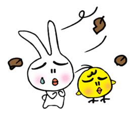 Geji eyebrow rabbit part 2 sticker #9723492