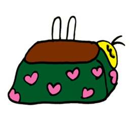 Geji eyebrow rabbit part 2 sticker #9723493