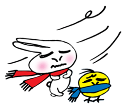 Geji eyebrow rabbit part 2 sticker #9723498