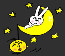 Geji eyebrow rabbit part 2 sticker #9723511