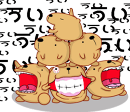 Kyapibara 6 sticker #9723535