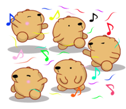 Kyapibara 6 sticker #9723546