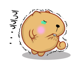 Kyapibara 6 sticker #9723550