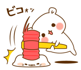 Vulgar bear VS Stinging tongue seal2.2 sticker #9723798