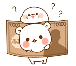 Vulgar bear VS Stinging tongue seal2.2 sticker #9723805