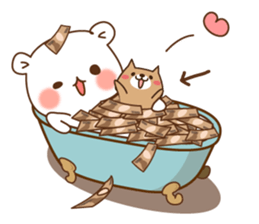 Vulgar bear VS Stinging tongue seal2.2 sticker #9723808