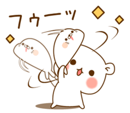 Vulgar bear VS Stinging tongue seal2.2 sticker #9723809