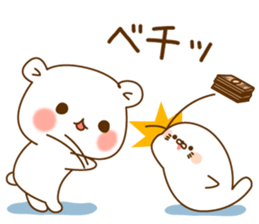 Vulgar bear VS Stinging tongue seal2.2 sticker #9723811