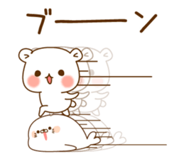 Vulgar bear VS Stinging tongue seal2.2 sticker #9723816